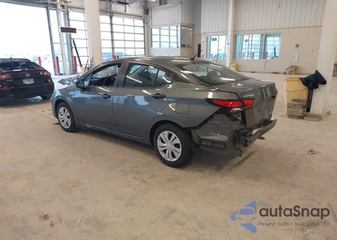 2025 Nissan Versa 1.6 S z USA, uszkodzony, nr VIN 3N1CN8DV6SL853322